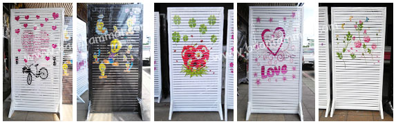 ฉากระแนงสำเร็จรูป upvc. ฉากระแนงสำเร็จรูป upvc.
