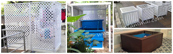 ระแนงuPVC ระแนงuPVC